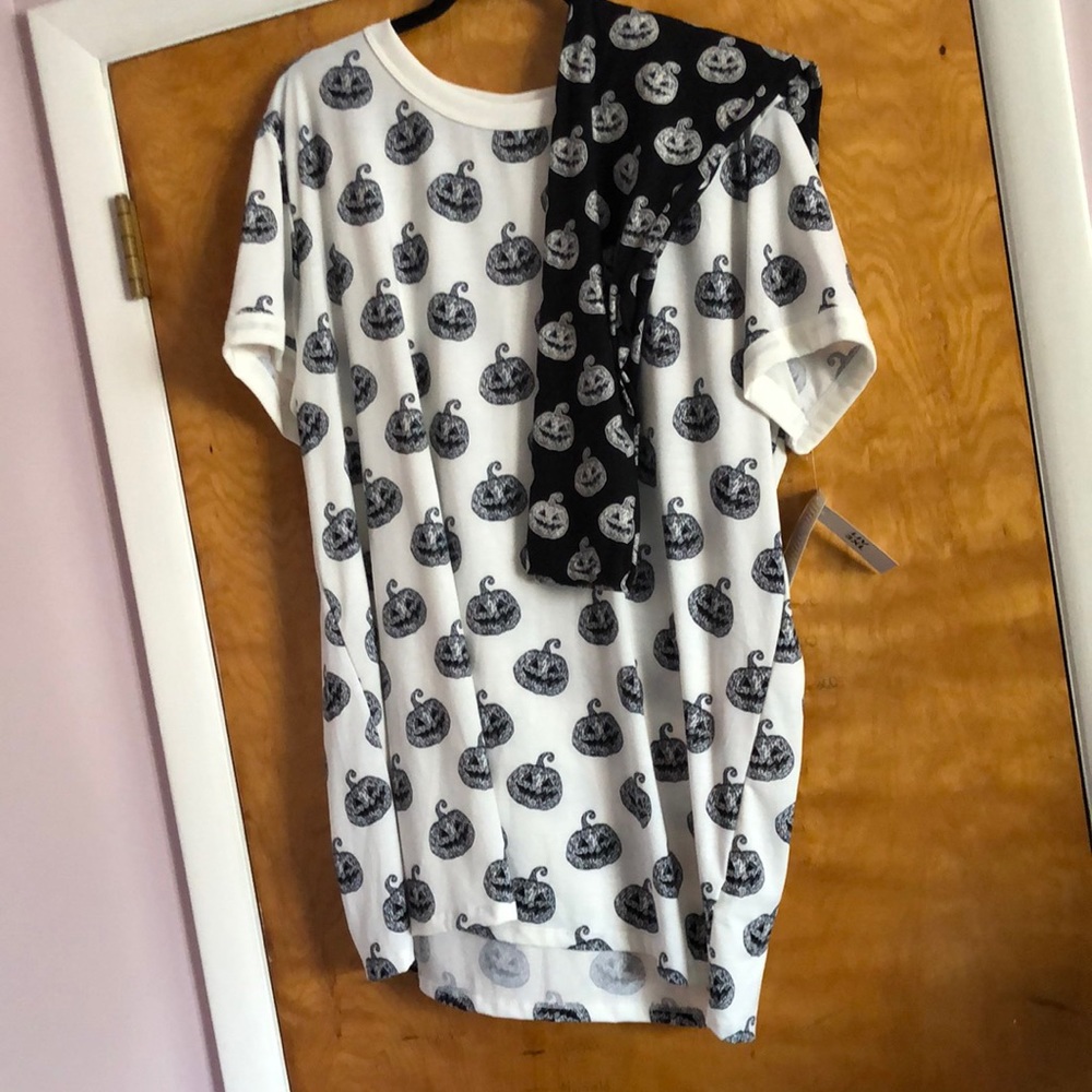 LuLaRoe Halloween Pumpkins 🎃 3XL LIV and TC Leggings